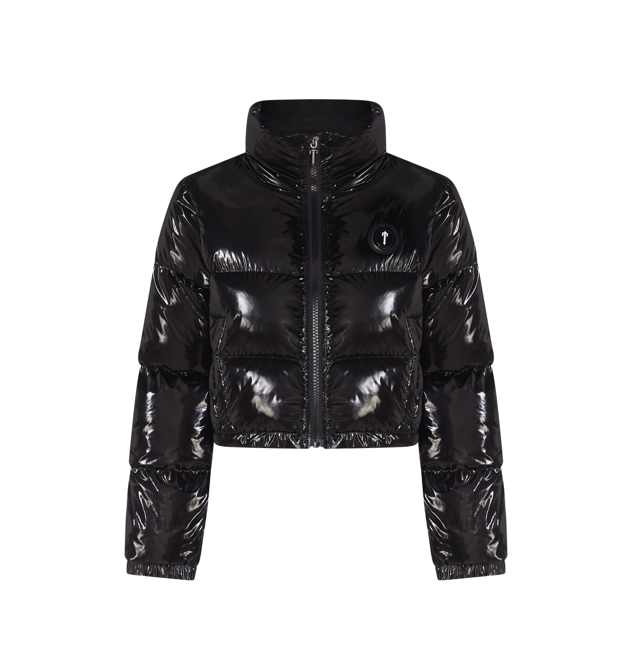 Trapstar Shiny Black Irongate Jacket - Women's - No Sauce The Plug