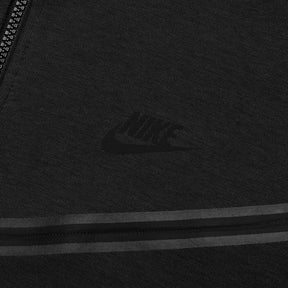 Nike Tech Fleece Hoodie - Black (New Season) - No Sauce The Plug