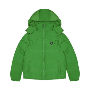 Trapstar Green Irongate Jacket Detachable Hood - No Sauce The Plug